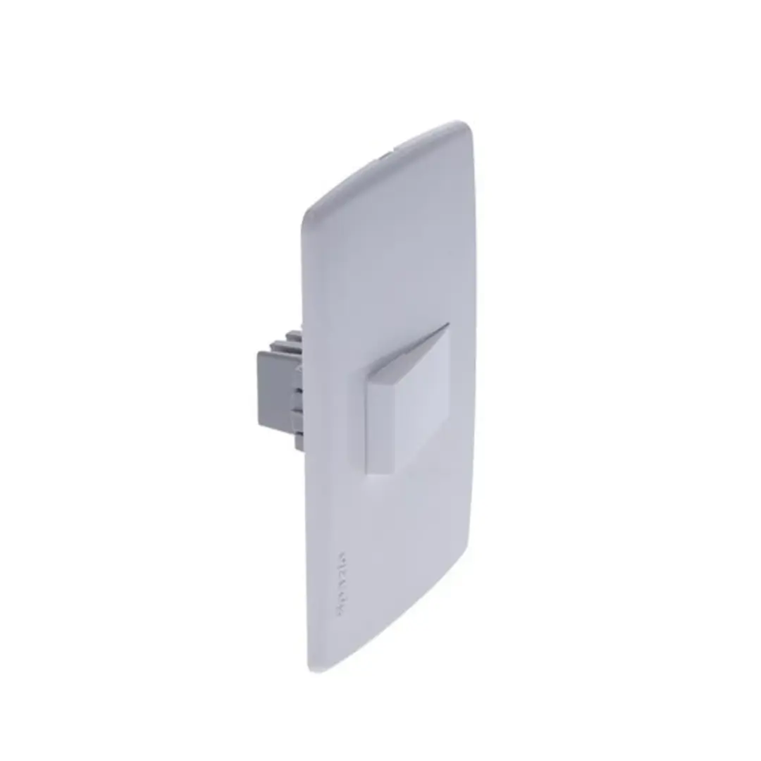 Interruptor Sencillo 4 Vias Spazio blanco