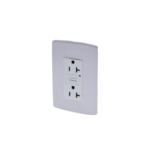 Spazio TomaCorriente Doble Gfci Spazio blanco 20A/125V